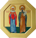Икона Свв. Фотиния и Татьяна