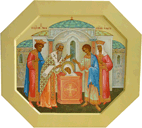 Икона крещение святой Ольги
