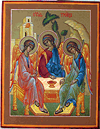 Икона Ветхозаветная Троица