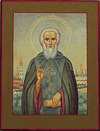 Икона Св. Сергий Радонежский