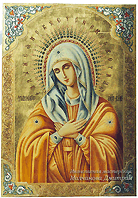 Икона Богородицы Умиление Серафимо-Дивеевское