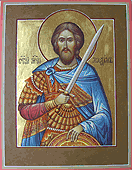 Икона Св. Максим Антиохийский воин