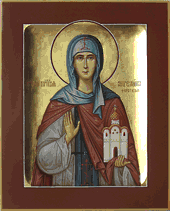Икона Св. Ангелина Сербская