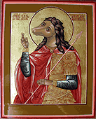 Икона Св. Христофор (Псеглавец)