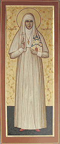 Икона мерная святая княгиня Елисавета