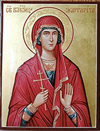 Икона Св. Маргарита (Марина)