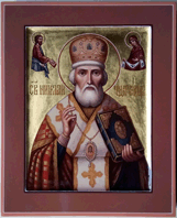 Святой Николай - реалистичная икона